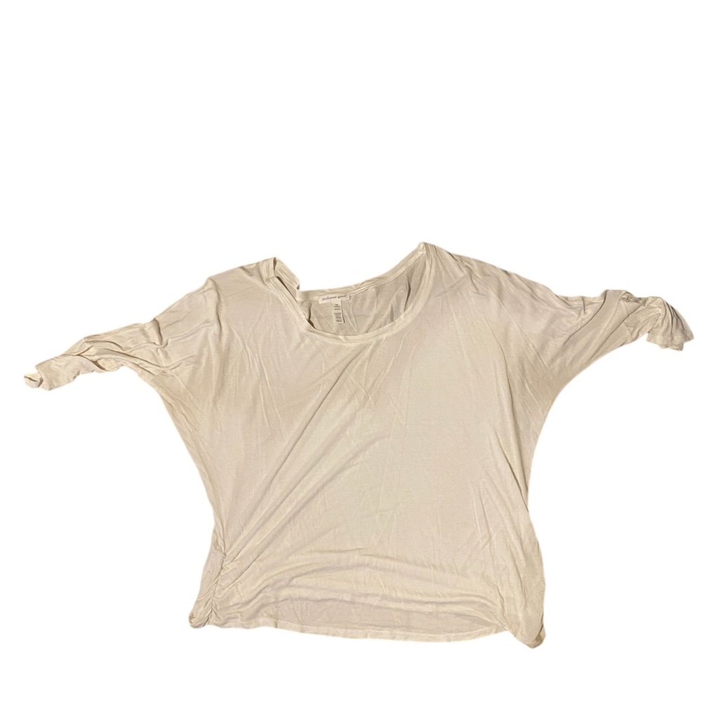 Ambiance Women's Short Sleeve Tee - Cream